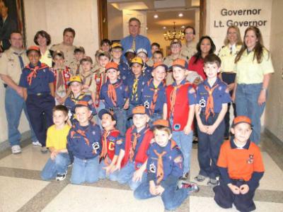Pack 2 & Governor Bush